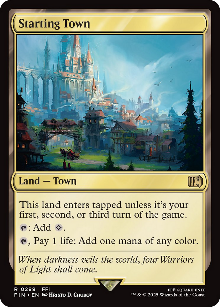 Starting Town [FINAL FANTASY] | Gam3 Escape