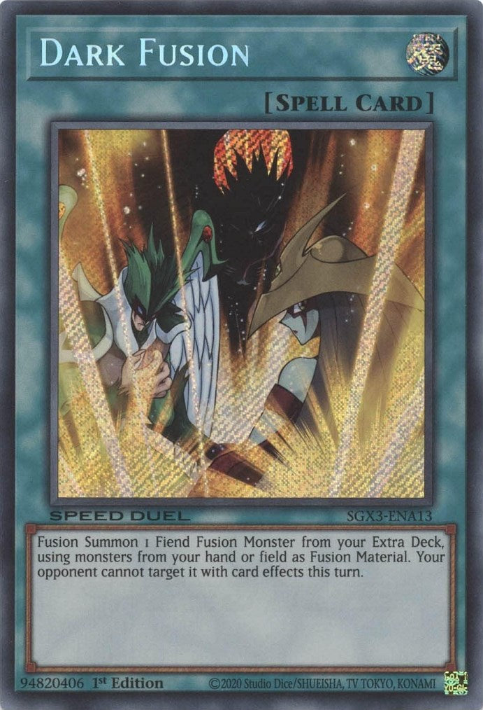 Dark Fusion [SGX3-ENA13] Secret Rare | Gam3 Escape