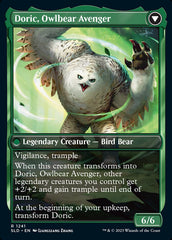 Doric, Nature's Warden // Doric, Owlbear Avenger [Secret Lair Drop Series] | Gam3 Escape