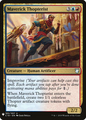 Maverick Thopterist [Mystery Booster] | Gam3 Escape