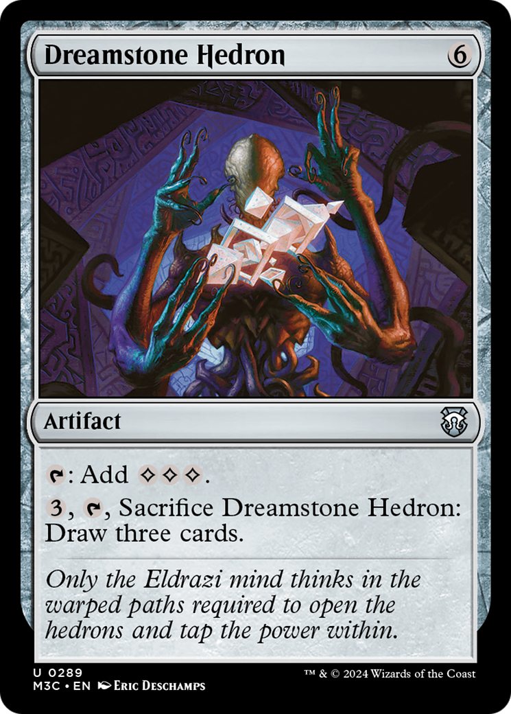 Dreamstone Hedron (Ripple Foil) [Modern Horizons 3 Commander] | Gam3 Escape