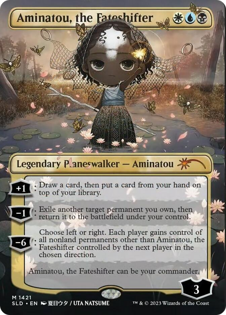 Aminatou, the Fateshifter (Rainbow Foil) [Secret Lair Drop Series] | Gam3 Escape