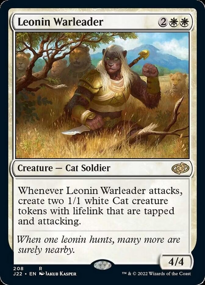 Leonin Warleader [Jumpstart 2022] | Gam3 Escape