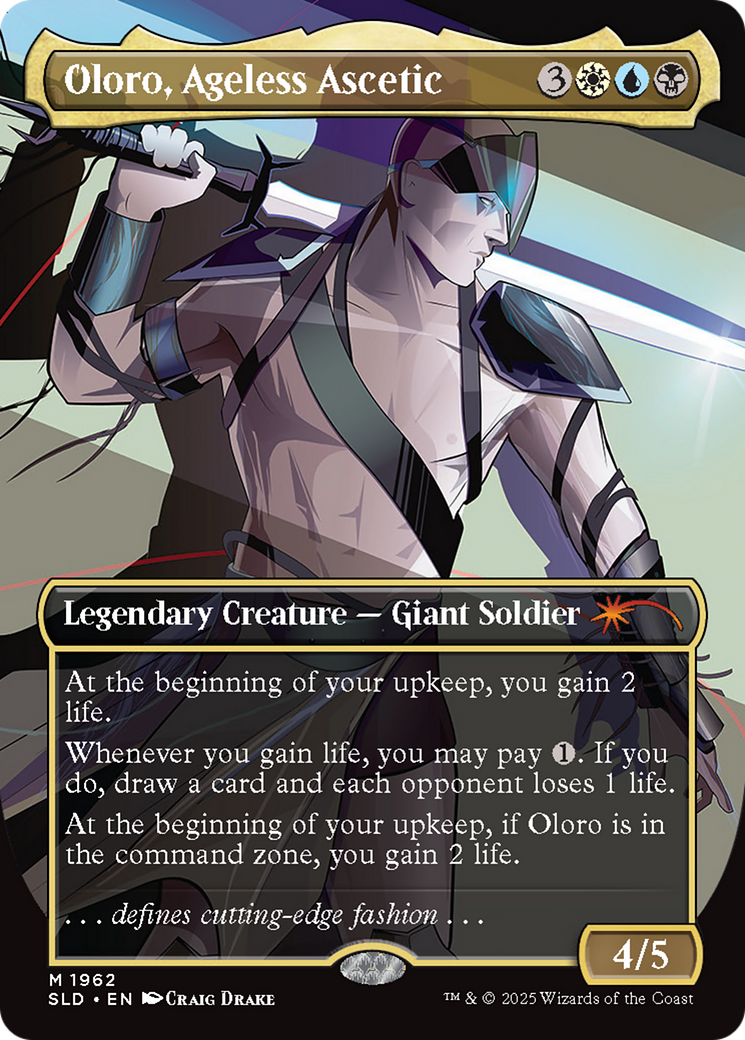 Oloro, Ageless Ascetic (Rainbow Foil) [Secret Lair Drop Series] | Gam3 Escape