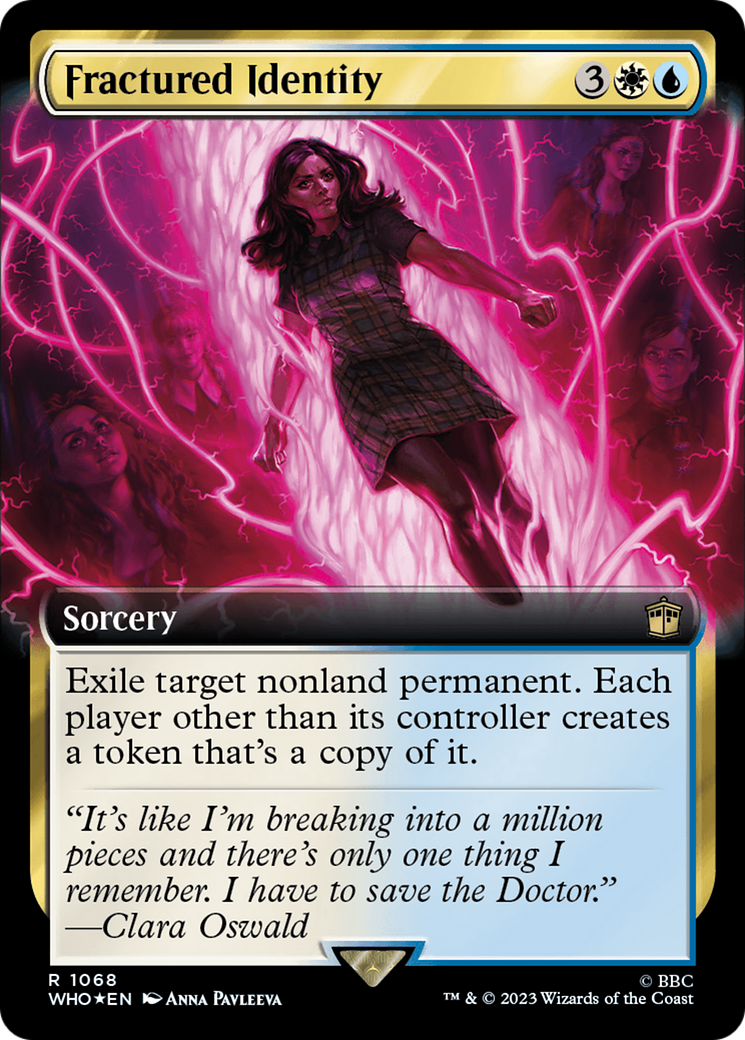 Fractured Identity (Extended Art) (Surge Foil) [Doctor Who] | Gam3 Escape