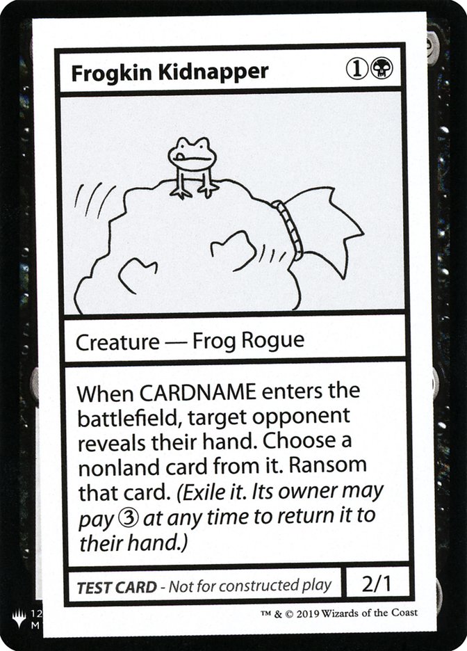 Frogkin Kidnapper [Mystery Booster Playtest Cards] | Gam3 Escape