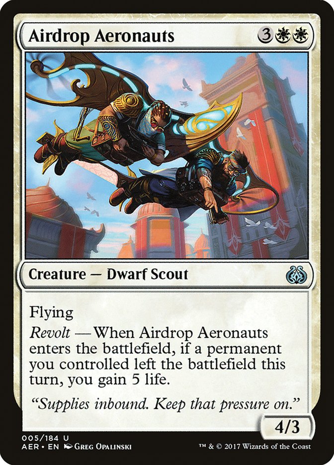 Airdrop Aeronauts [Aether Revolt] | Gam3 Escape