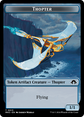 Phyrexian Germ // Thopter Double-Sided Token [Modern Horizons 3 Tokens] | Gam3 Escape