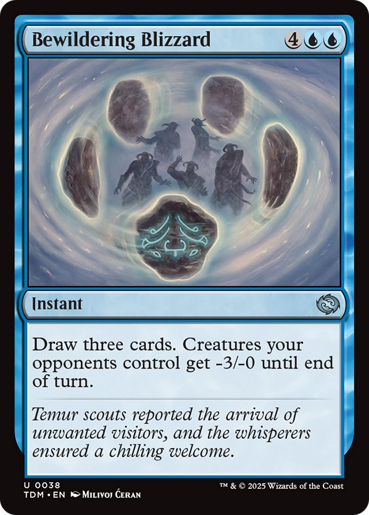 Bewildering Blizzard [Tarkir: Dragonstorm] | Gam3 Escape