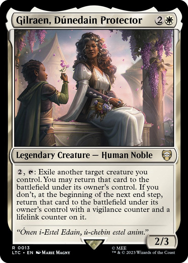 Gilraen, Dunedain Protector [The Lord of the Rings: Tales of Middle-Earth Commander] | Gam3 Escape