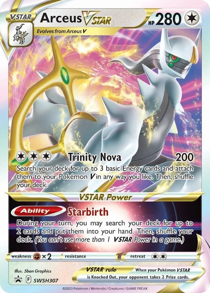 Arceus VSTAR (SWSH307) [Sword & Shield: Black Star Promos] | Gam3 Escape