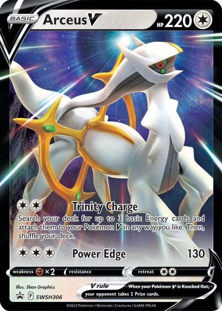 Arceus V (SWSH306) [Sword & Shield: Black Star Promos] | Gam3 Escape