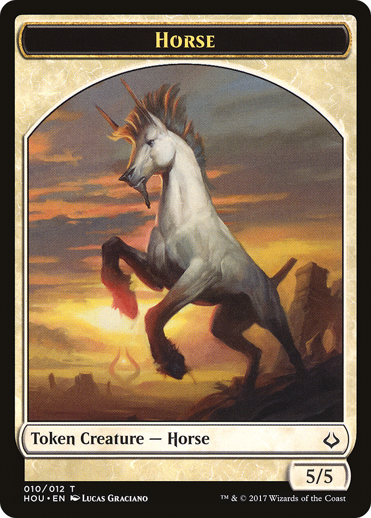 Vampire // Horse Double-Sided Token [The List] | Gam3 Escape
