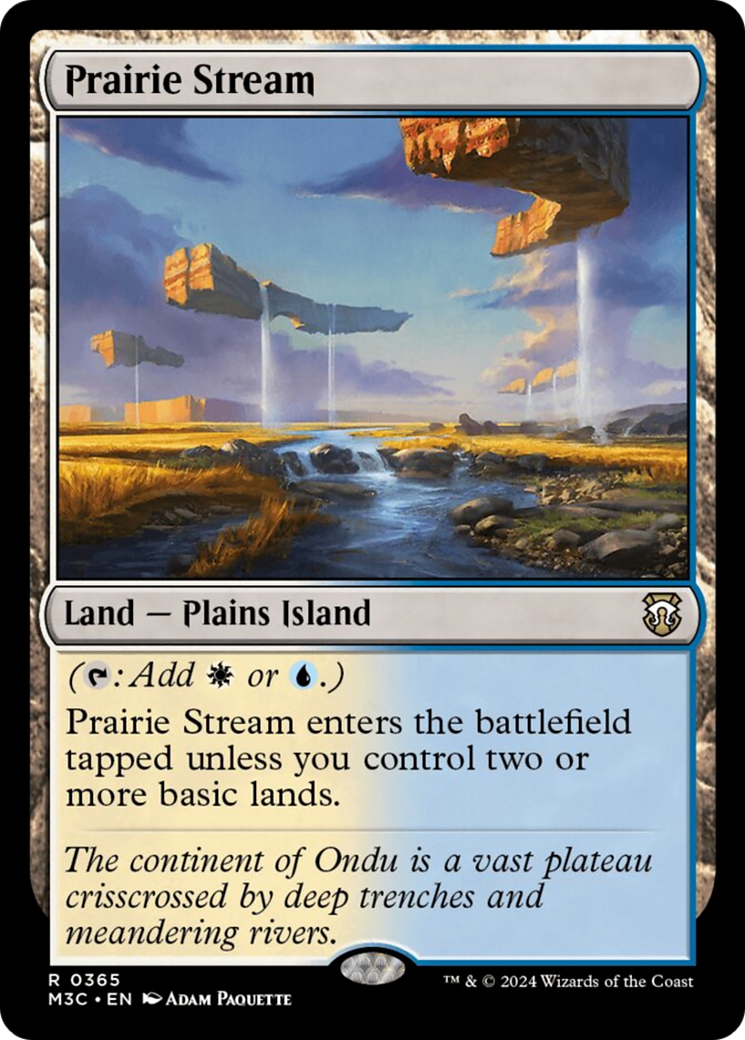 Prairie Stream [Modern Horizons 3 Commander] | Gam3 Escape