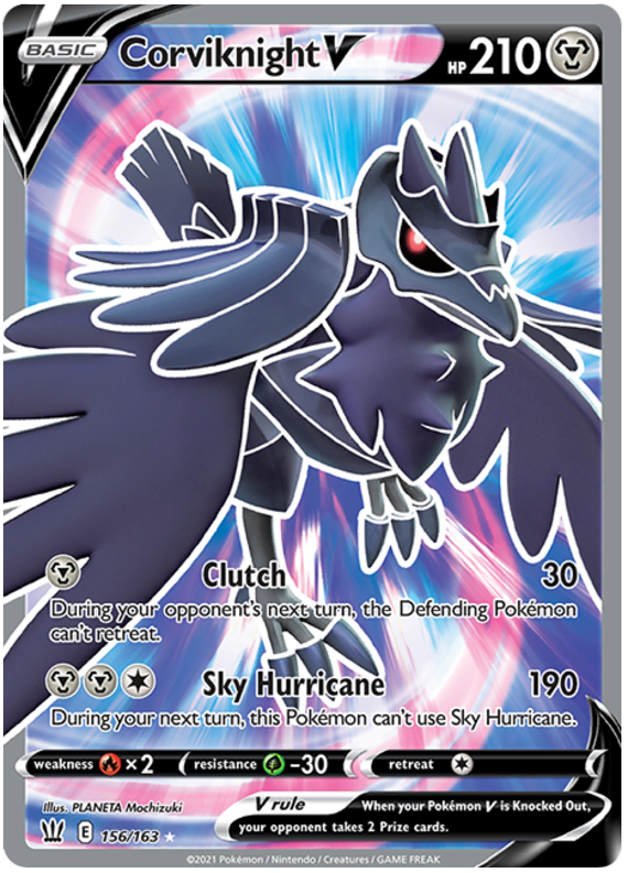 Corviknight V (156/163) [Sword & Shield: Battle Styles] | Gam3 Escape