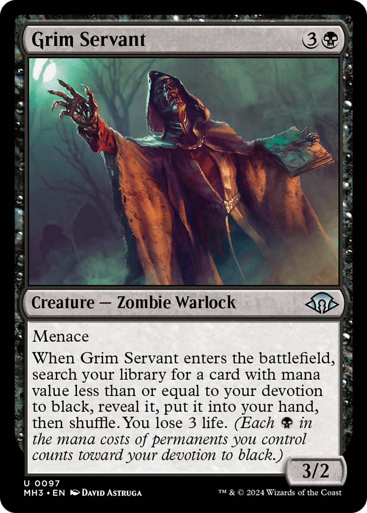 Grim Servant [Modern Horizons 3] | Gam3 Escape