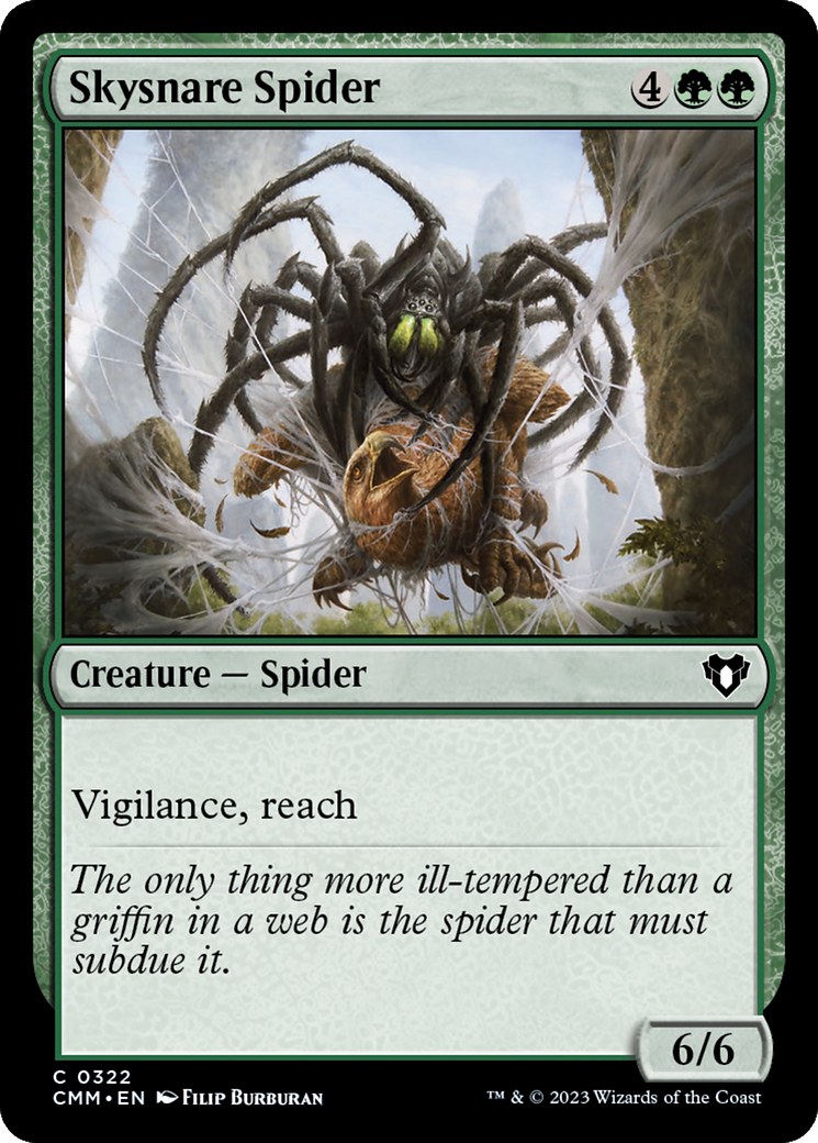 Skysnare Spider [Commander Masters] | Gam3 Escape