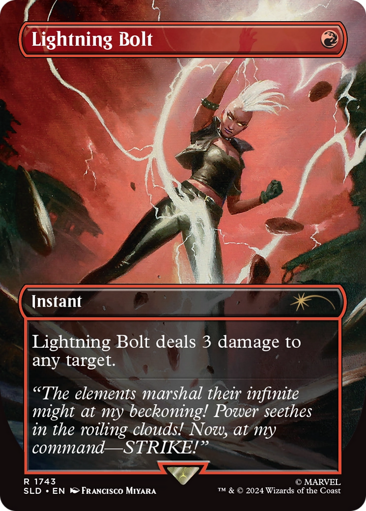 Lightning Bolt (1743) (Rainbow Foil) [Secret Lair Drop Series] | Gam3 Escape