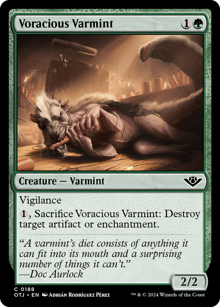 Voracious Varmint [Outlaws of Thunder Junction] | Gam3 Escape
