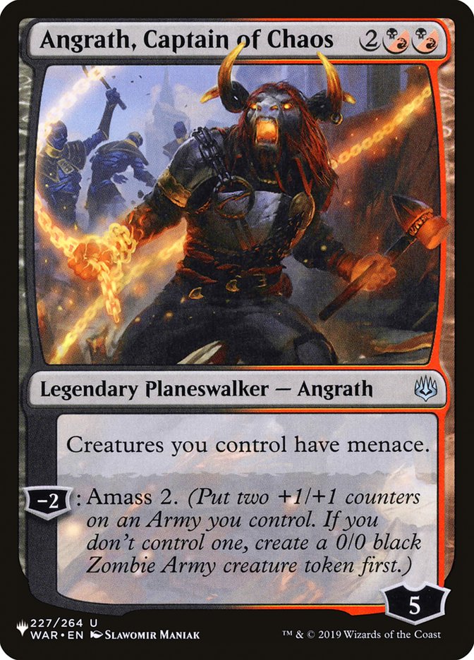 Angrath, Captain of Chaos [The List] | Gam3 Escape