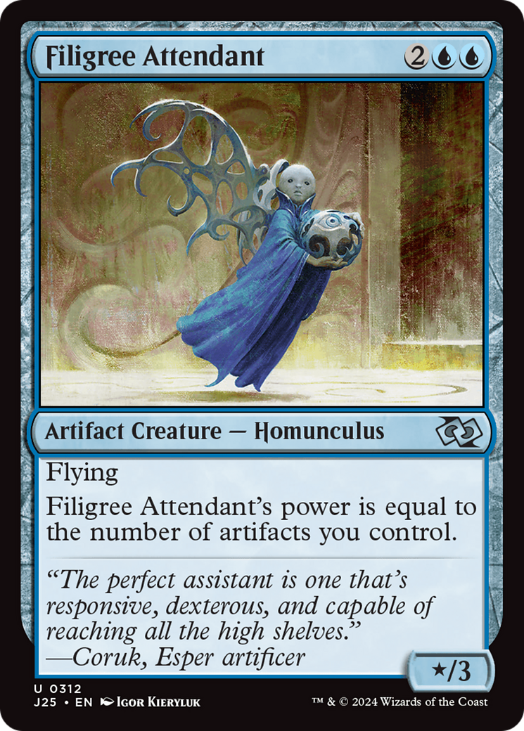 Filigree Attendant [Foundations Jumpstart] | Gam3 Escape