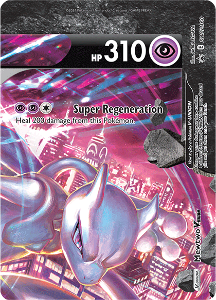 Mewtwo V-Union (SWSH160) [Sword & Shield: Black Star Promos] | Gam3 Escape