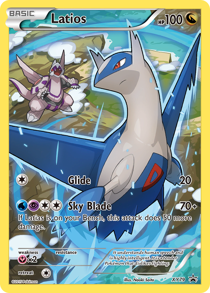 Latios (XY79) (Full Art Promo) [XY: Black Star Promos] | Gam3 Escape