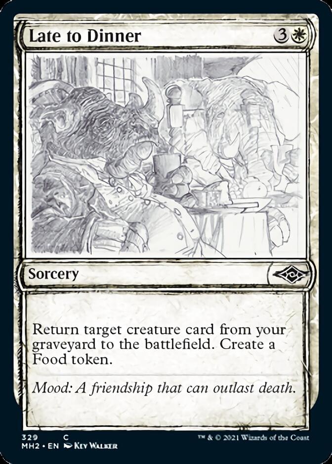 Late to Dinner (Sketch) [Modern Horizons 2] | Gam3 Escape