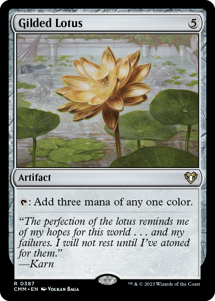 Gilded Lotus [Commander Masters] | Gam3 Escape