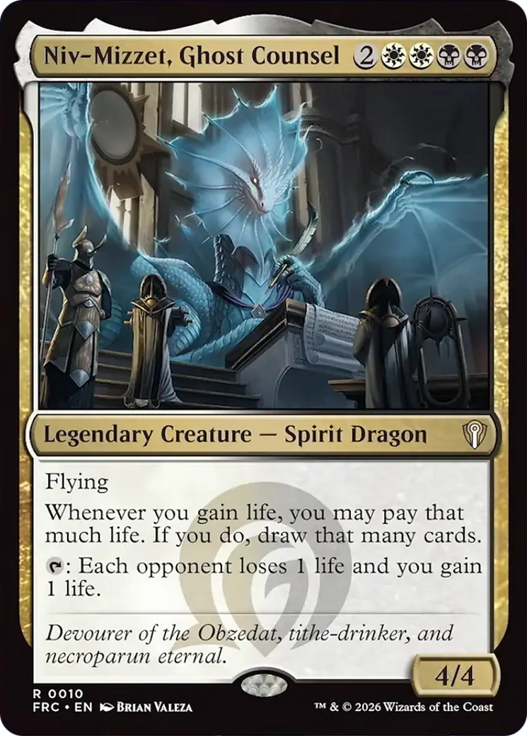 Niv-Mizzet, Ghost Counsel [Reality Fracture Commander] | Gam3 Escape