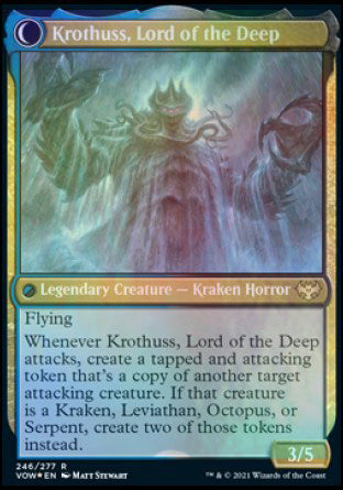 Runo Stromkirk // Krothuss, Lord of the Deep [Innistrad: Crimson Vow Prerelease Promos] | Gam3 Escape