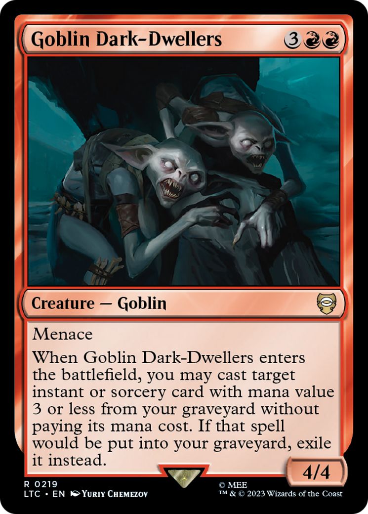 Goblin Dark-Dwellers [The Lord of the Rings: Tales of Middle-Earth Commander] | Gam3 Escape