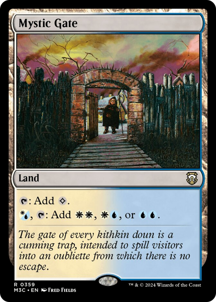 Mystic Gate (Ripple Foil) [Modern Horizons 3 Commander] | Gam3 Escape