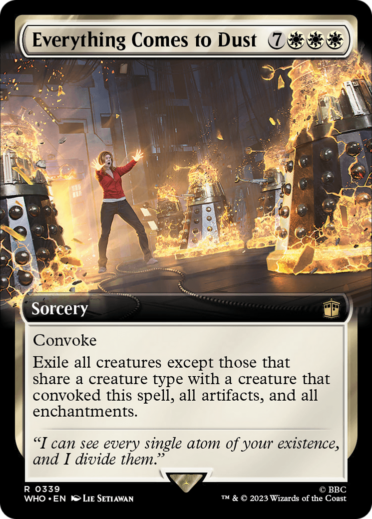 Everything Comes to Dust (Extended Art) [Doctor Who] | Gam3 Escape