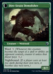 Burly Breaker // Dire-Strain Demolisher [Innistrad: Midnight Hunt] | Gam3 Escape