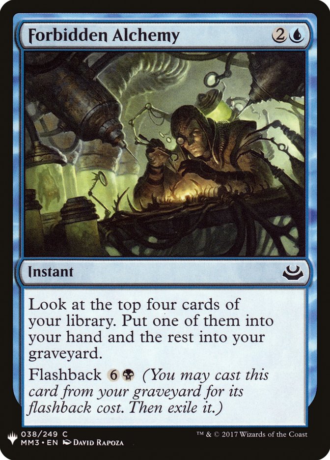 Forbidden Alchemy [Mystery Booster] | Gam3 Escape