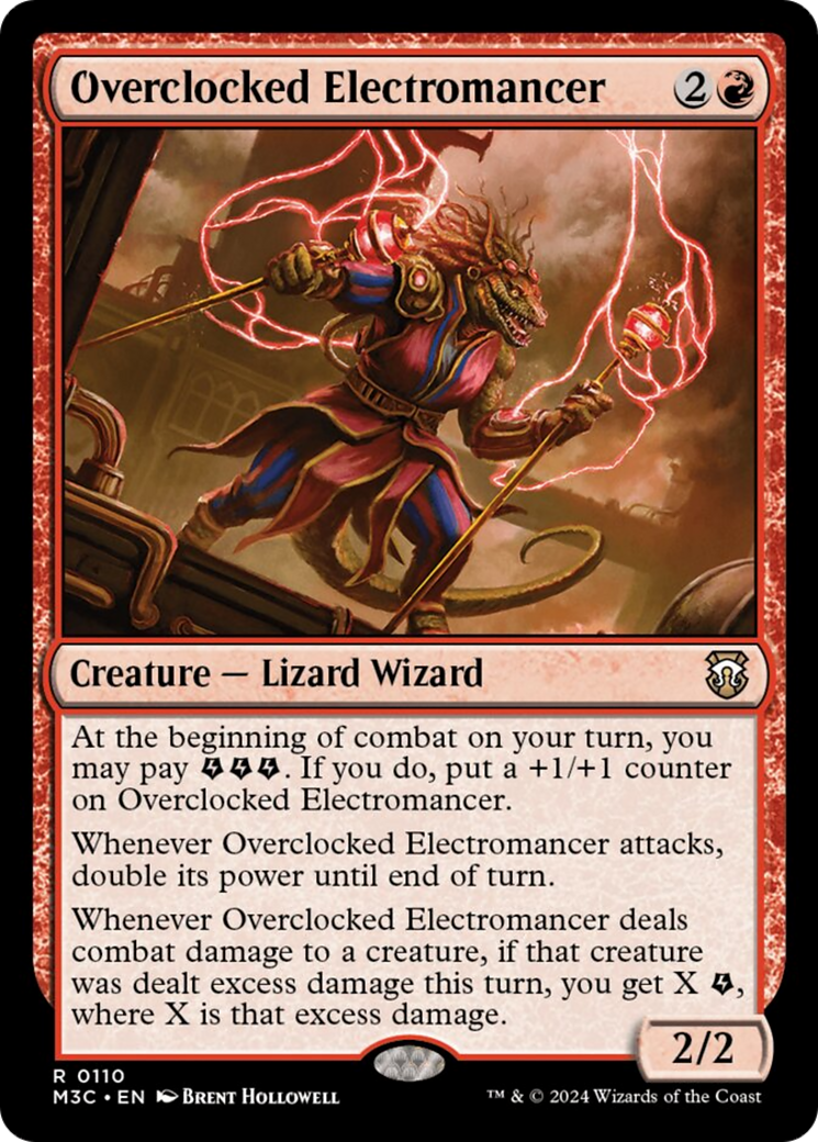 Overclocked Electromancer [Modern Horizons 3 Commander] | Gam3 Escape