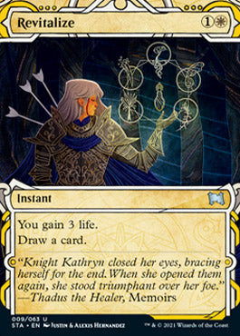 Revitalize (Foil Etched) [Strixhaven: Mystical Archive] | Gam3 Escape