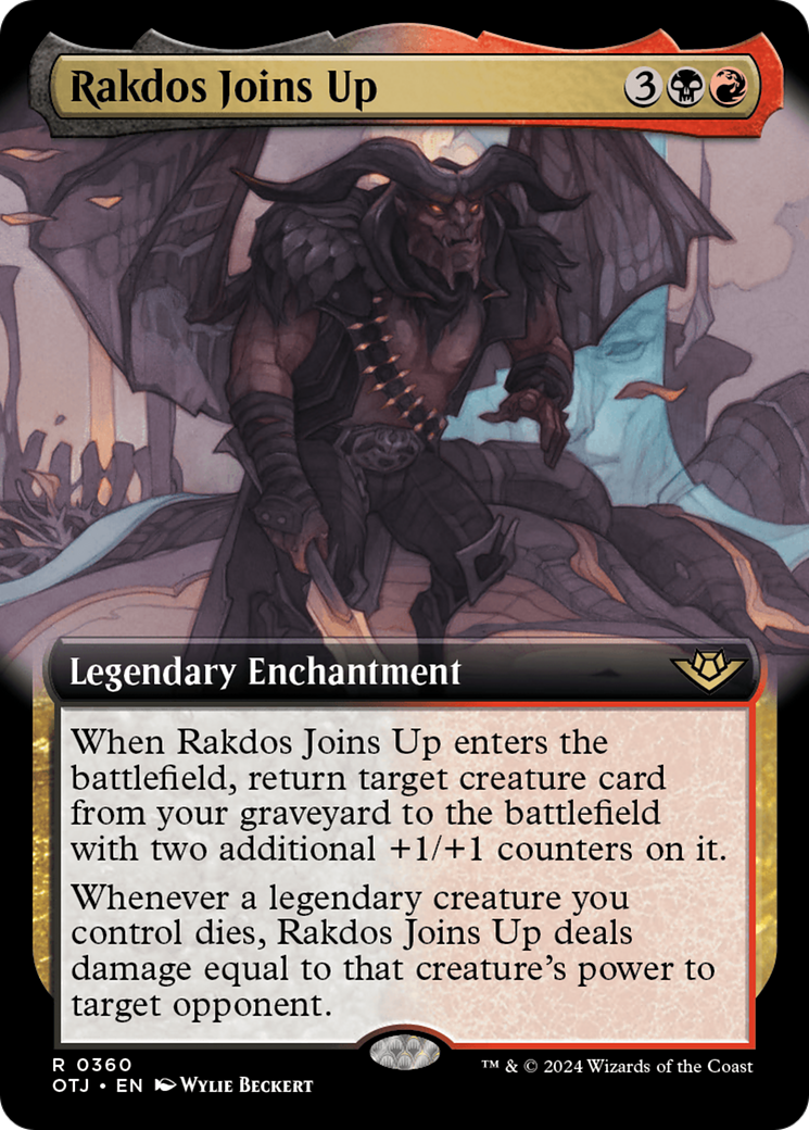 Rakdos Joins Up (Extended Art) [Outlaws of Thunder Junction] | Gam3 Escape