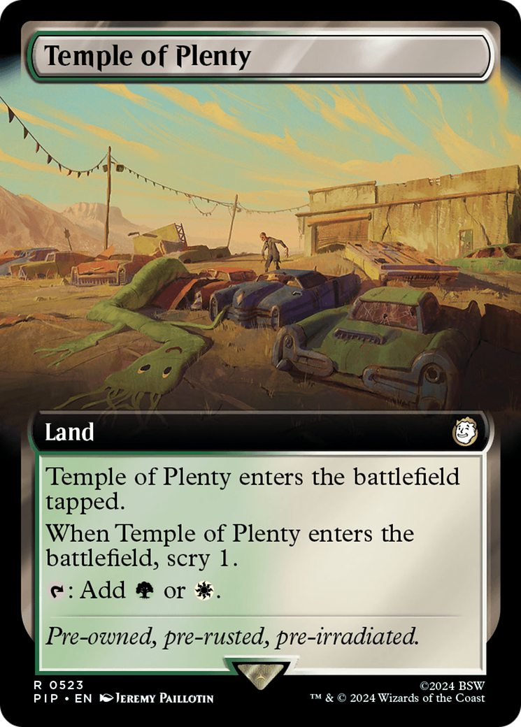 Temple of Plenty (Extended Art) [Fallout] | Gam3 Escape