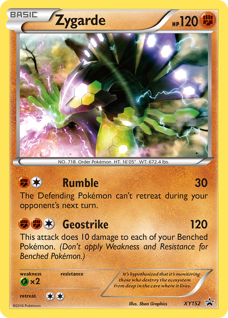 Zygarde (XY152) [XY: Black Star Promos] | Gam3 Escape