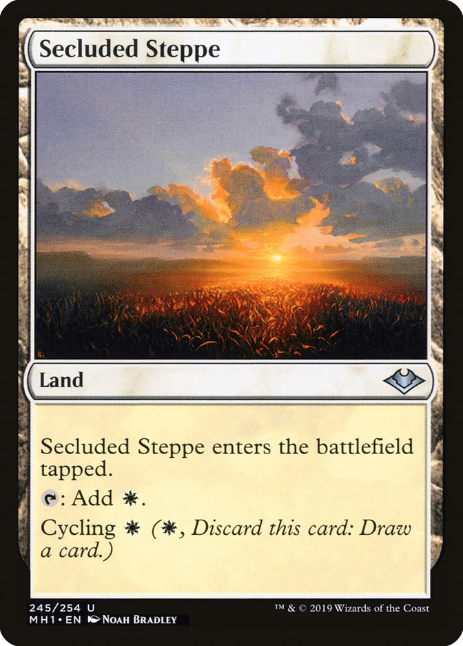 Secluded Steppe [Modern Horizons] | Gam3 Escape