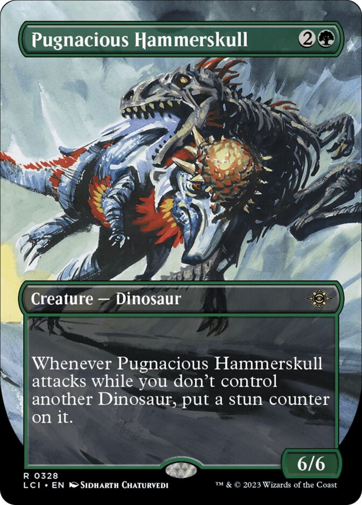 Pugnacious Hammerskull (Borderless) [The Lost Caverns of Ixalan] | Gam3 Escape