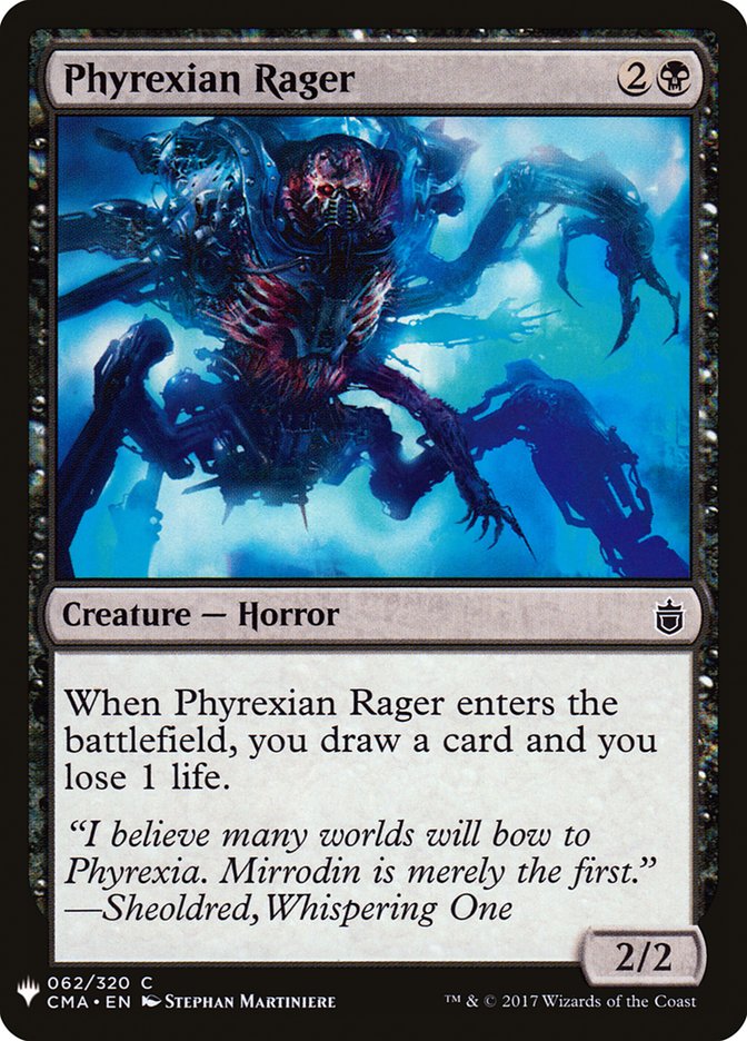 Phyrexian Rager [Mystery Booster] | Gam3 Escape