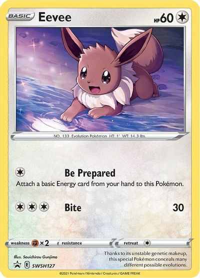 Eevee (SWSH127) [Sword & Shield: Black Star Promos] | Gam3 Escape