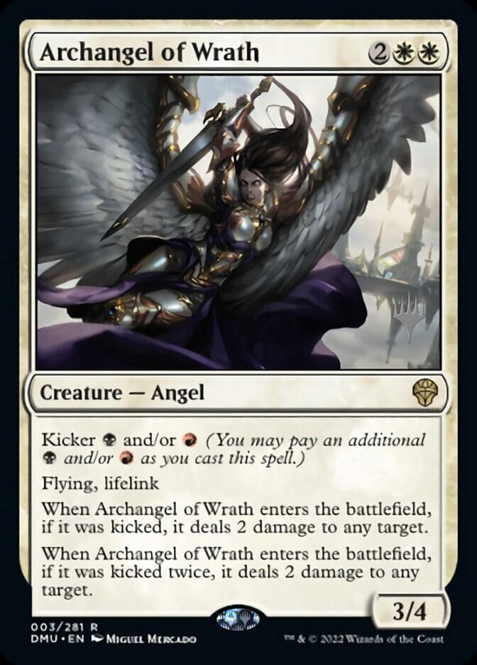 Archangel of Wrath (Promo Pack) [Dominaria United Promos] | Gam3 Escape