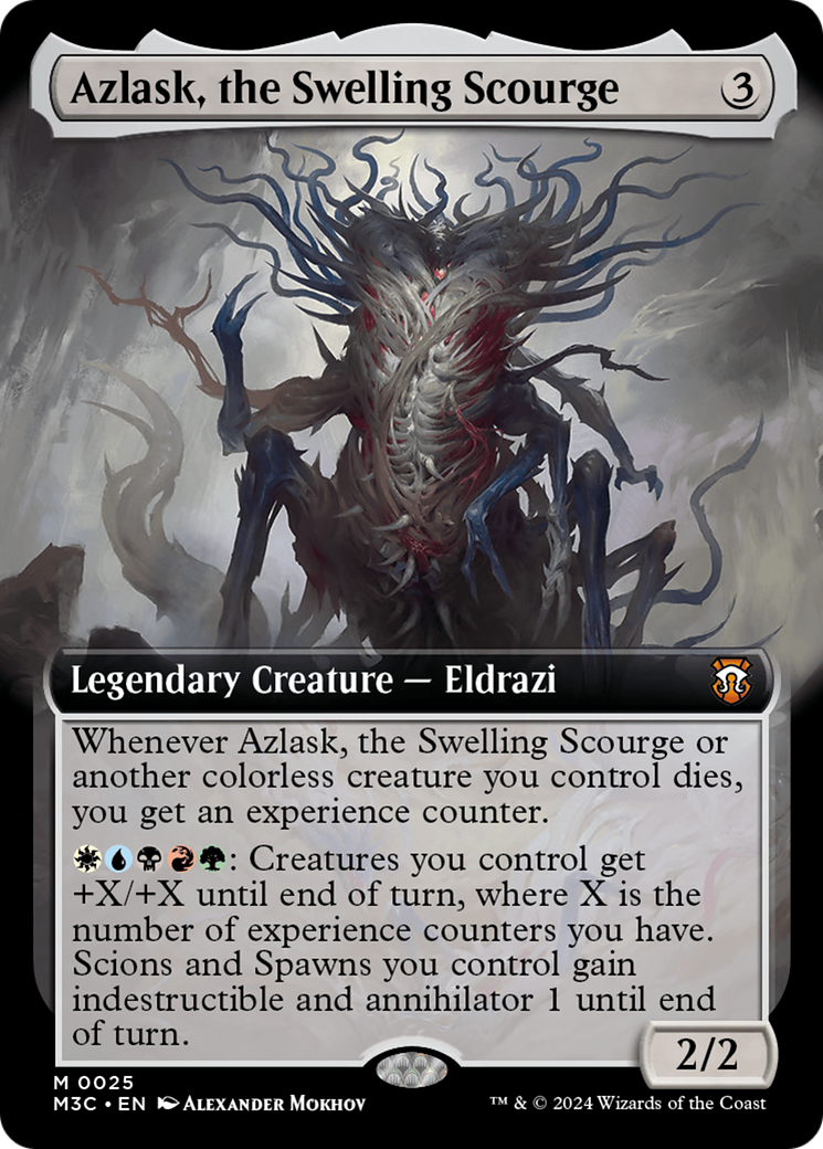 Azlask, the Swelling Scourge (Extended Art) [Modern Horizons 3 Commander] | Gam3 Escape