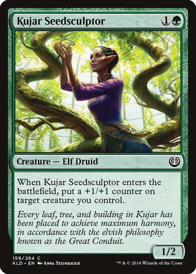 Kujar Seedsculptor [Kaladesh] | Gam3 Escape