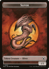 Saproling // Sliver Double-Sided Token [The List] | Gam3 Escape