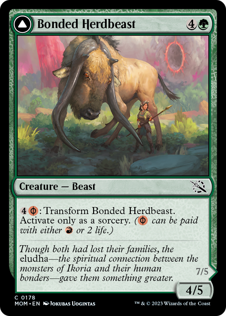 Bonded Herdbeast // Plated Kilnbeast [March of the Machine] | Gam3 Escape